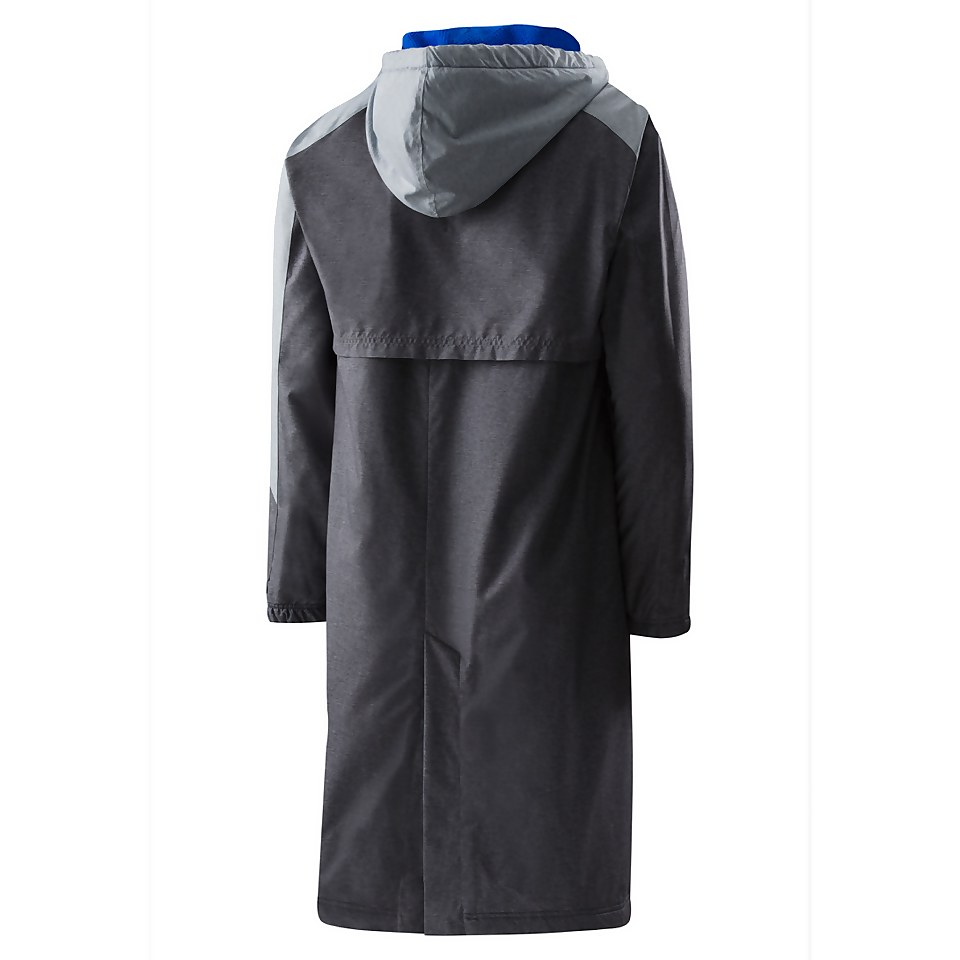 Unisex Colorblock Parka Blue