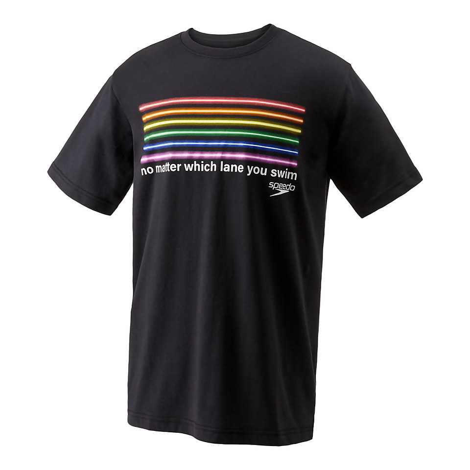 Men's Pride Short Sleeve Unisex Tee Black