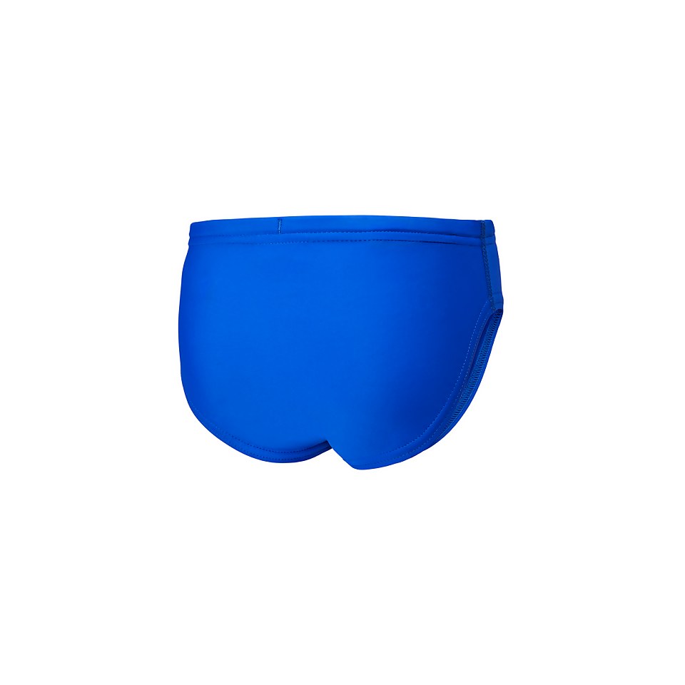 Men's Solid Brief Blue