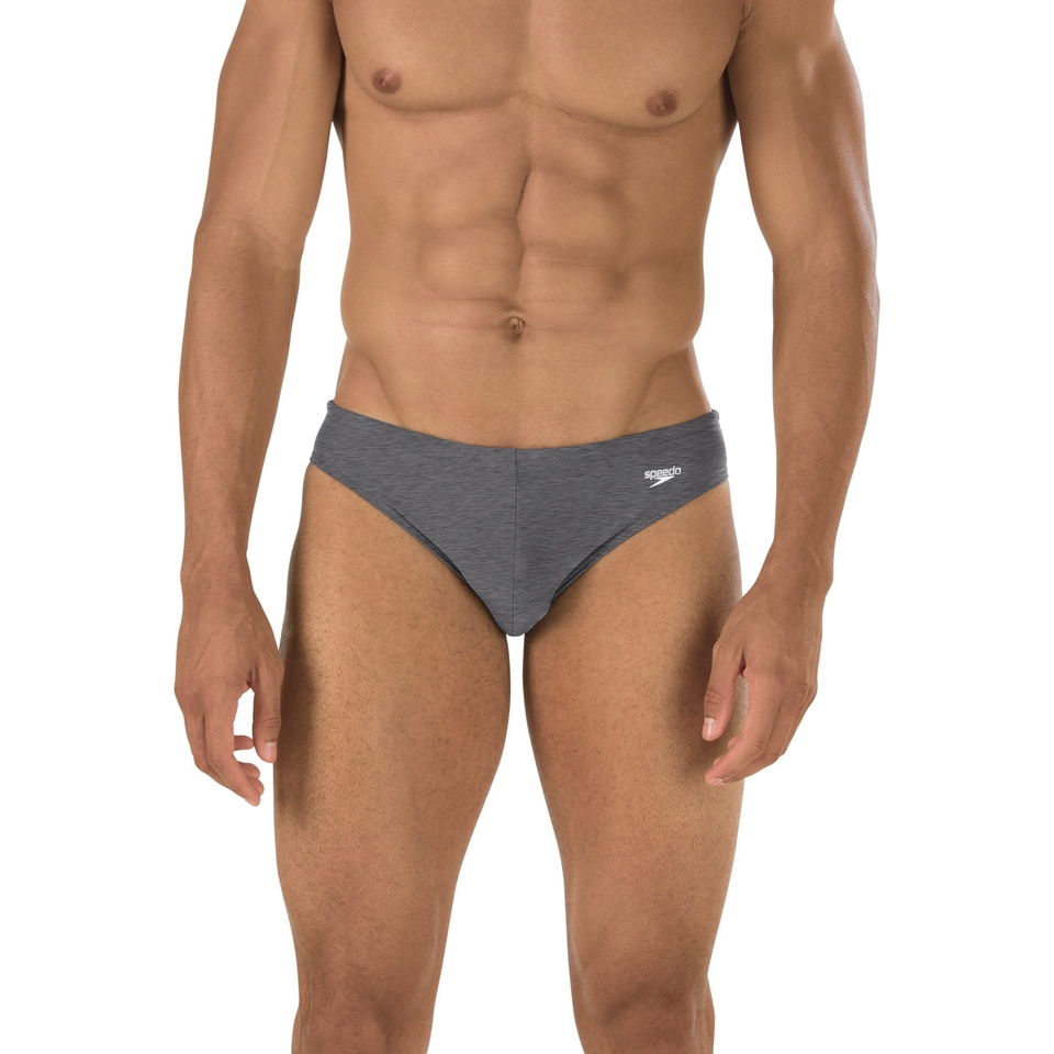 Men's Solar 1" Brief Gray
