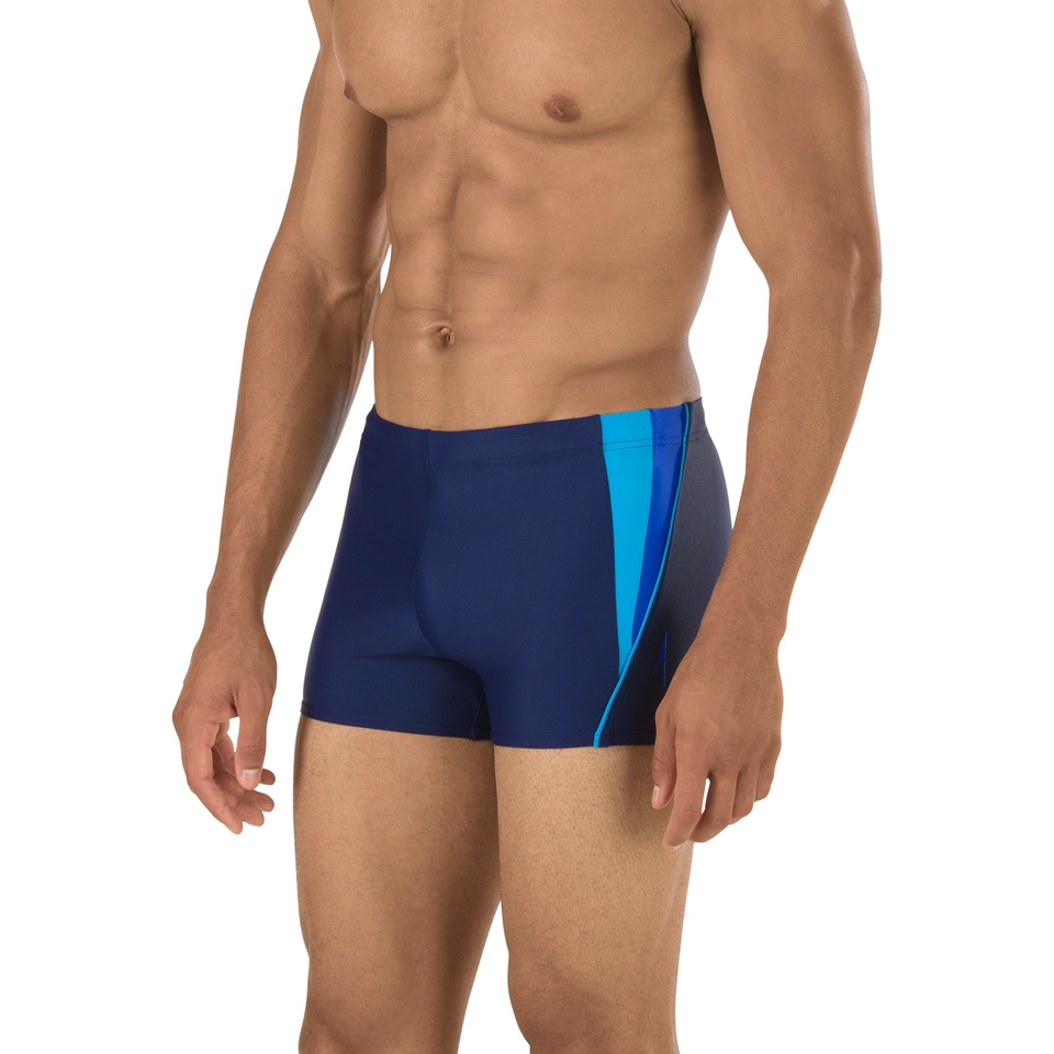 Men's Fitness Splice Square Leg Navy