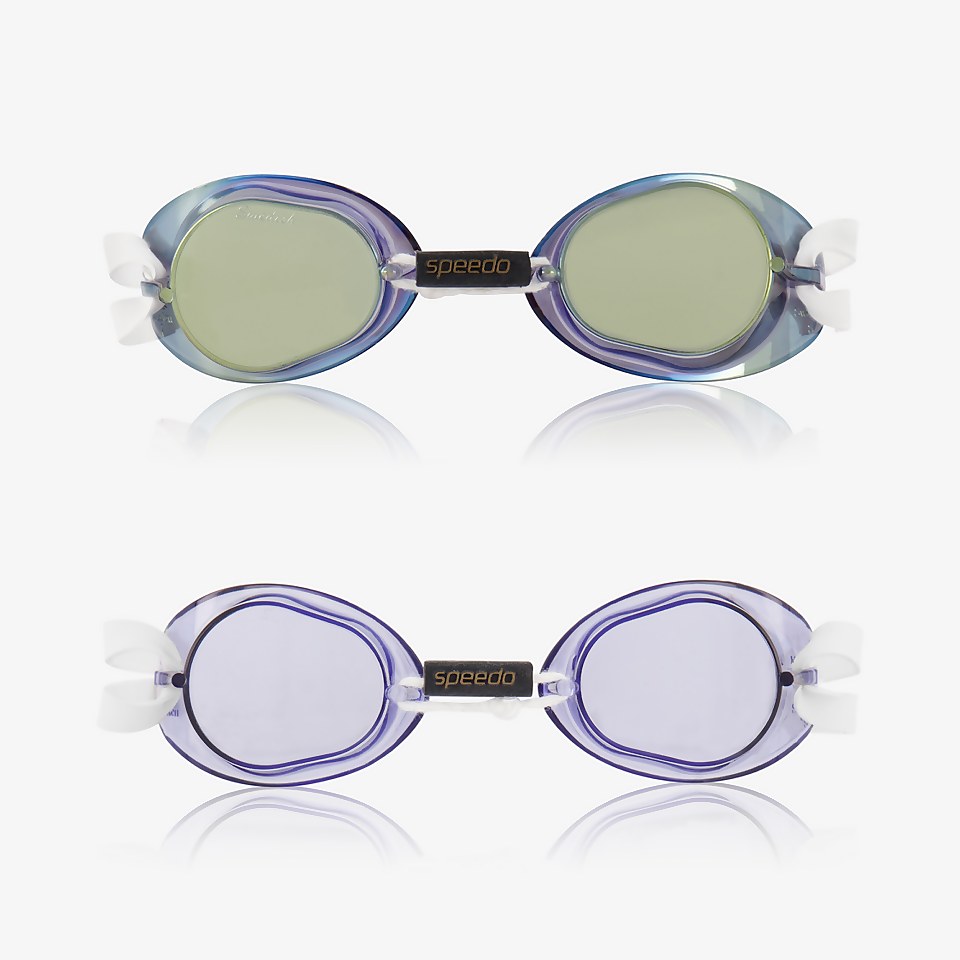 Unisex Swedish Goggles 2 Pack  Blue
