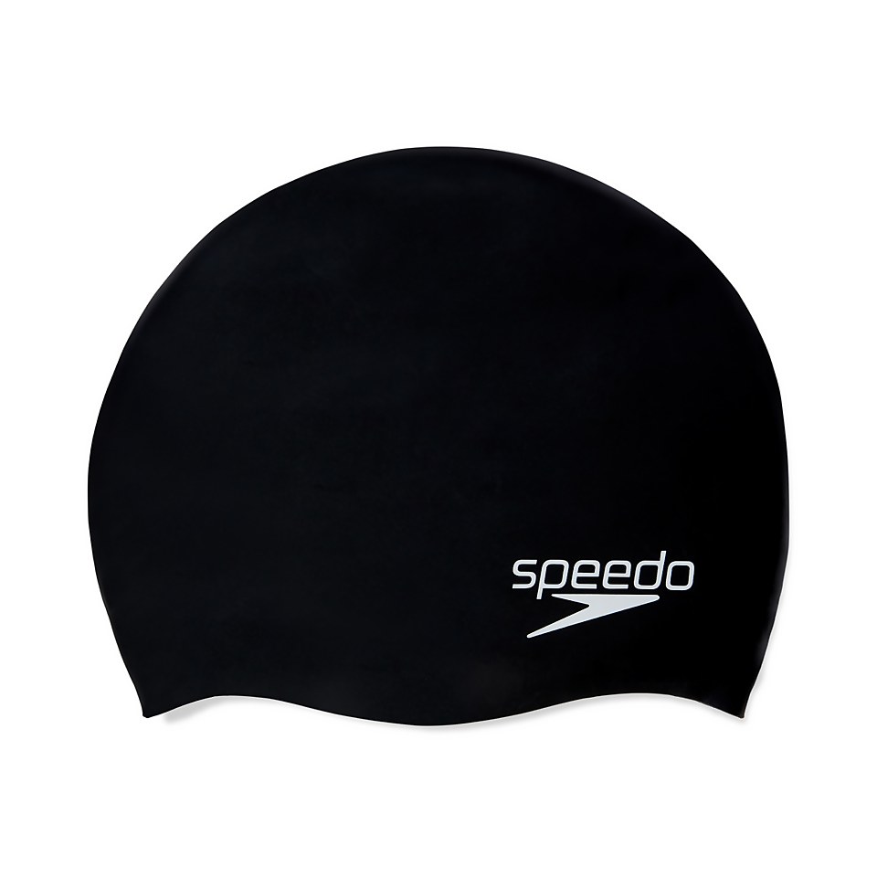 Junior Solid Silicone Cap Black