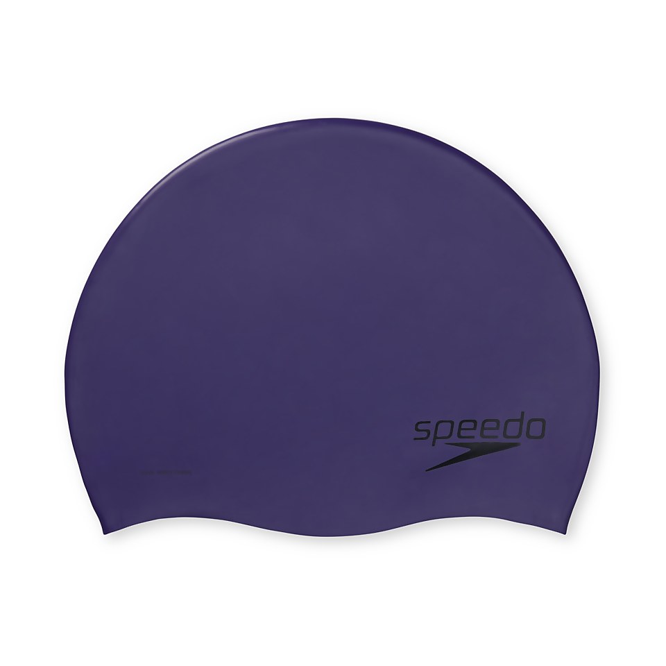 Adult Solid Silicone Cap Purple