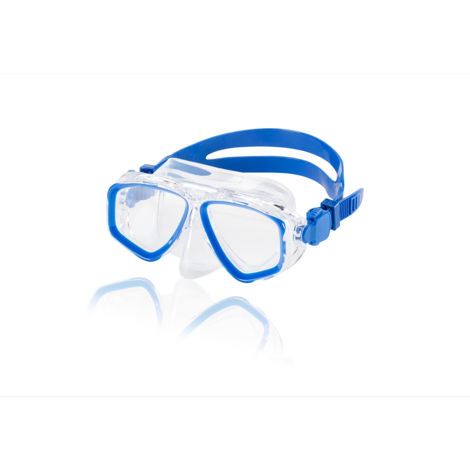 Masque de plongée Adventure pour juniors, bleu