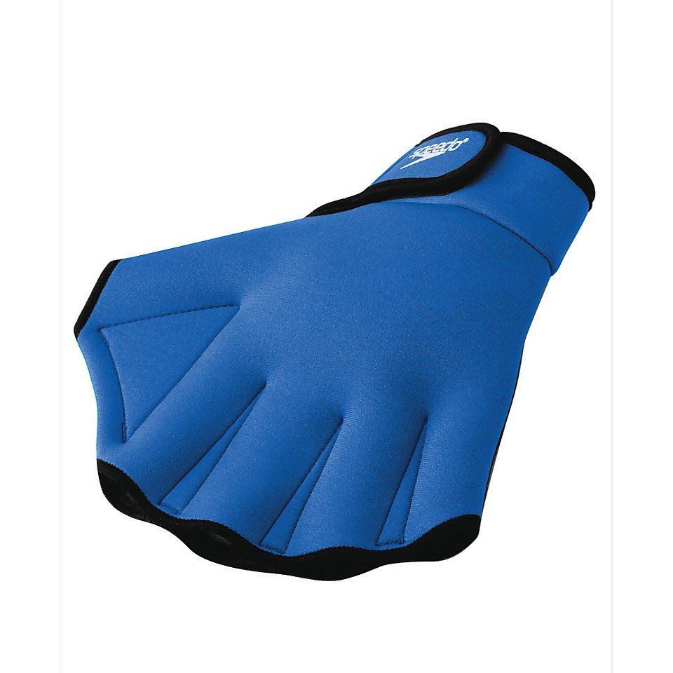 Aquatic Fitness Gloves Blue
