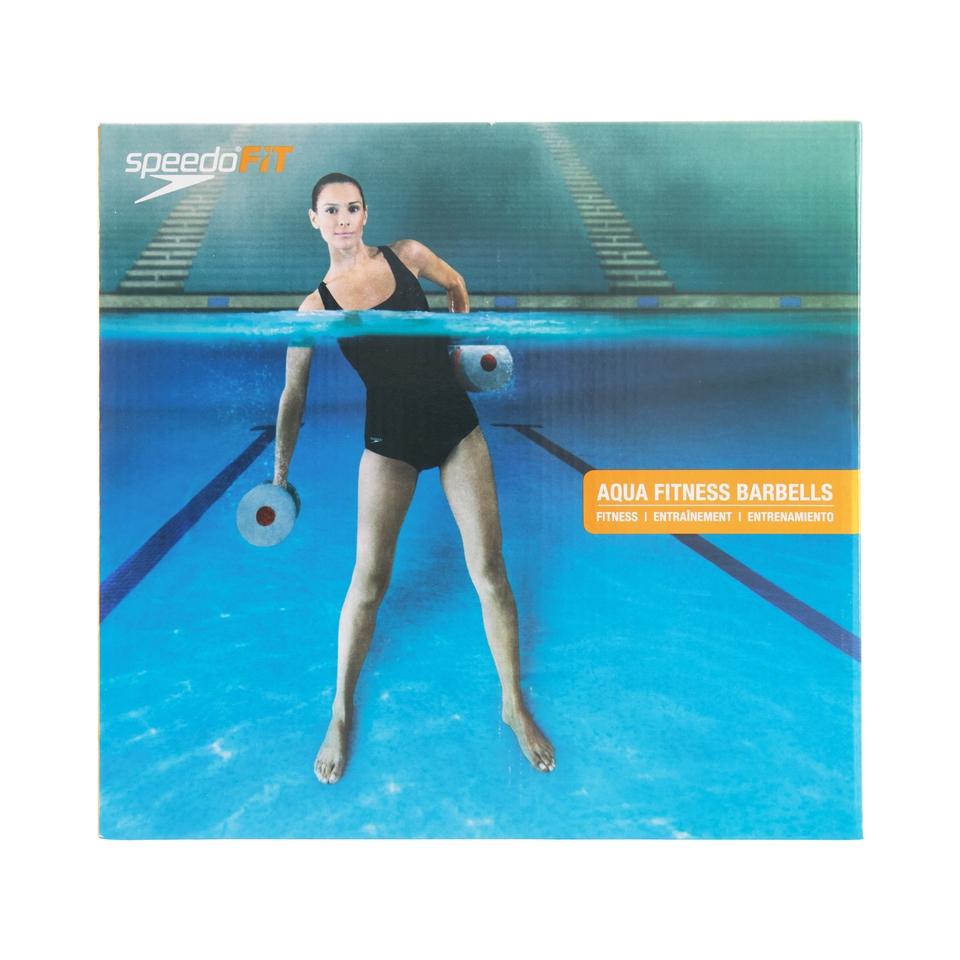 Adult Aquatic Fitness Barbells Gray