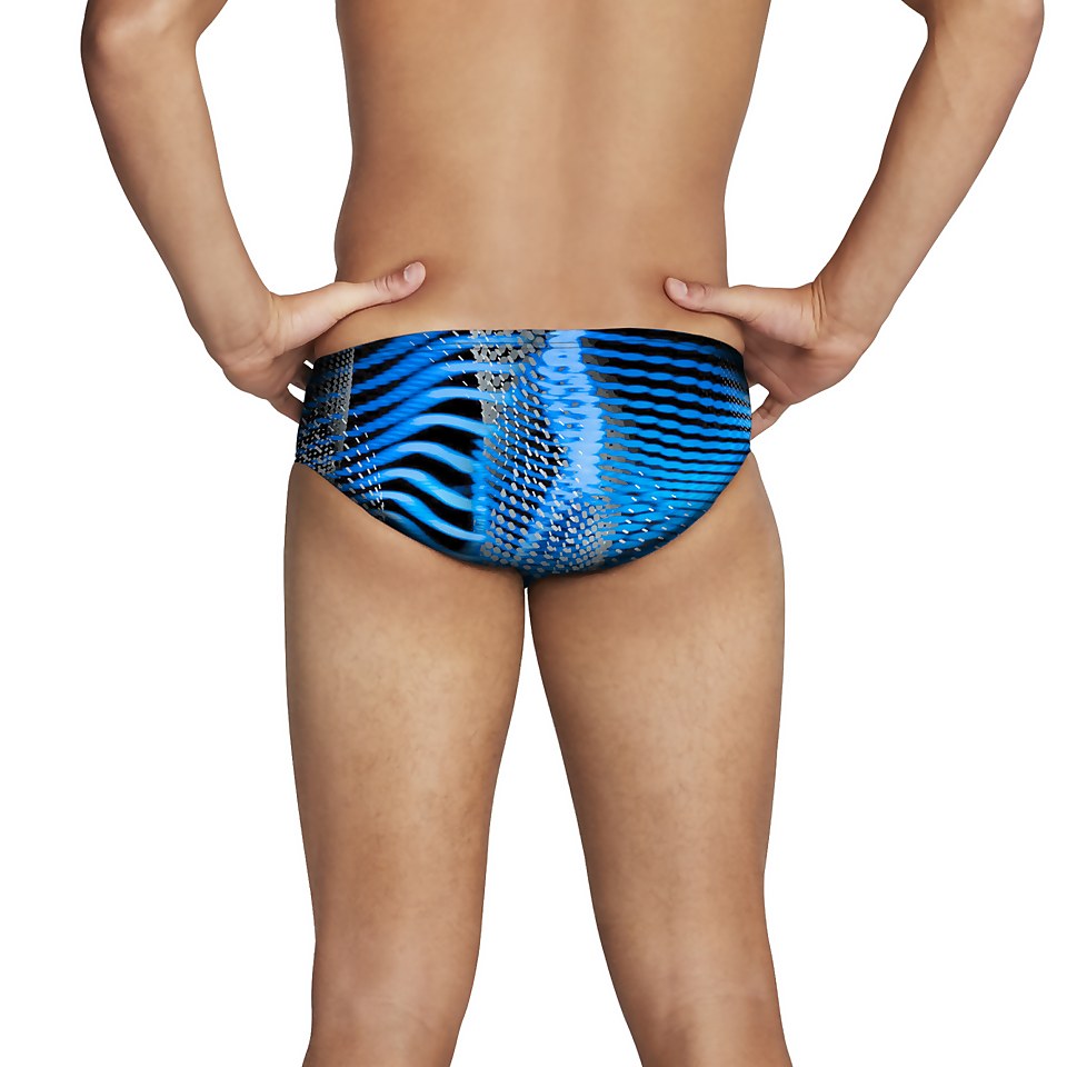 Men's Coded Riff Brief Blue