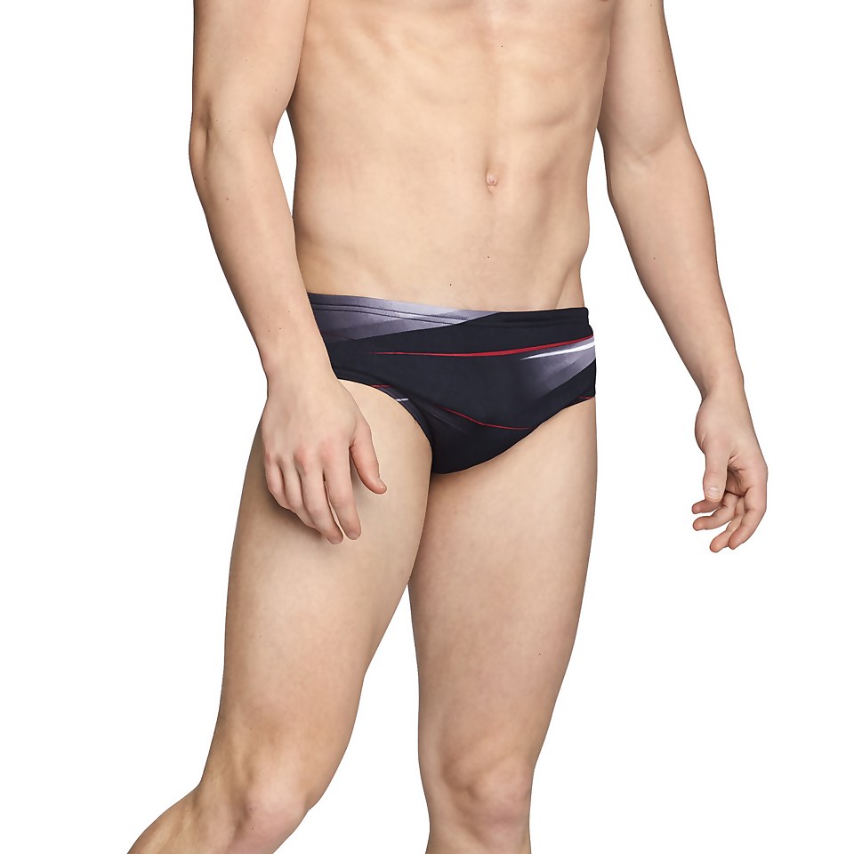 Men's Infinite Pulse Brief Red/Black