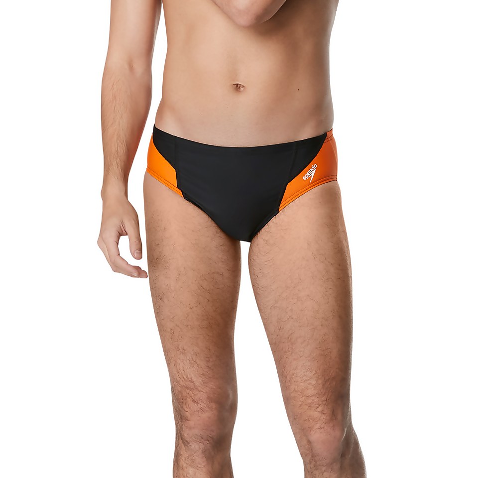 Men's New Splice Brief Orange