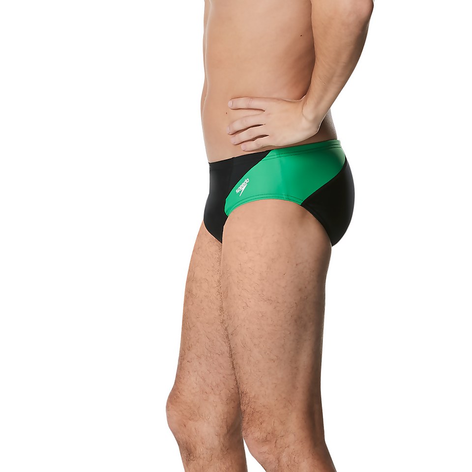 Men's New Splice Brief Green