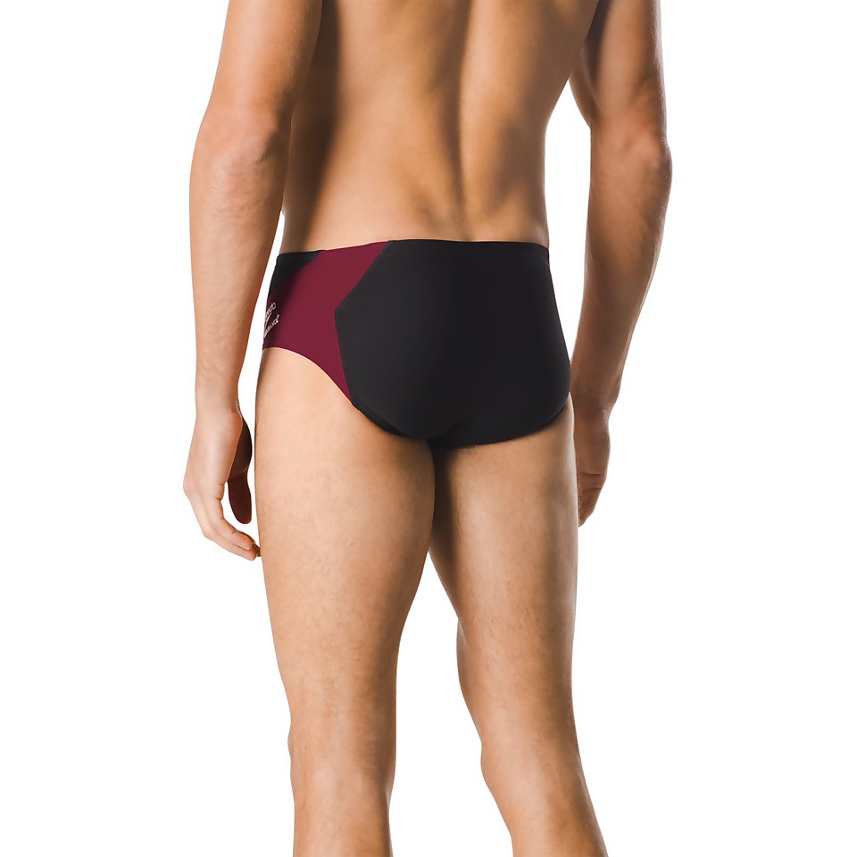 Men's Spark Splice Brief Red