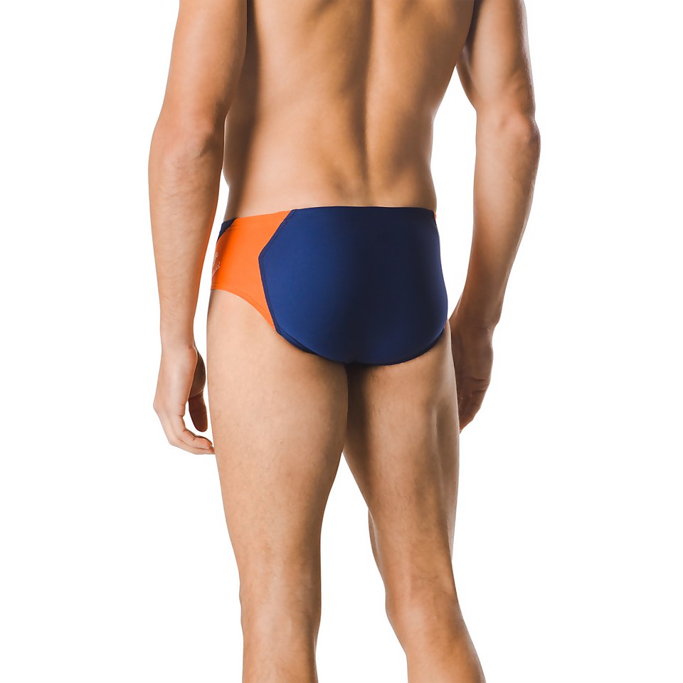 Men's Spark Splice Brief Orange