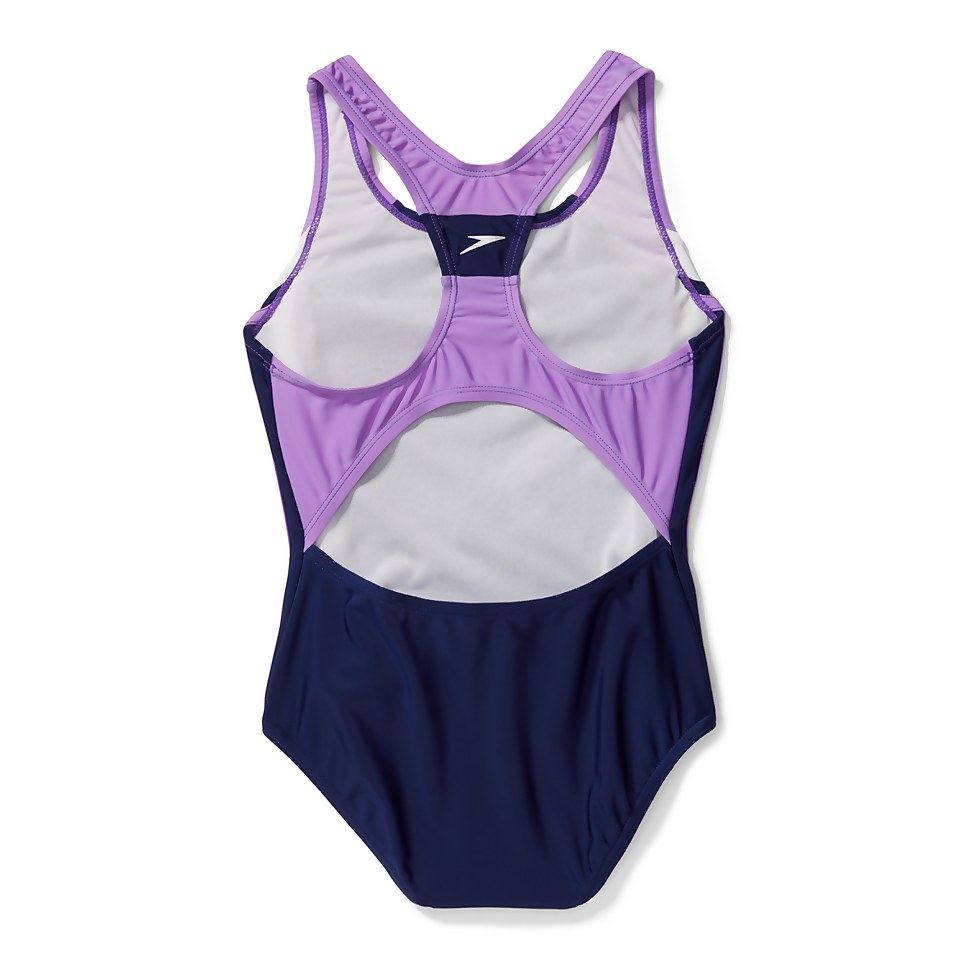 Girl's Infinity Splice One Piece Navy