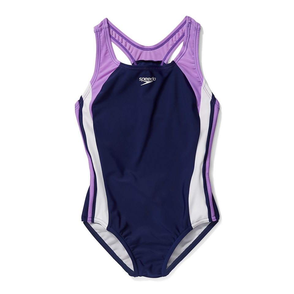 Girl's Infinity Splice One Piece Navy