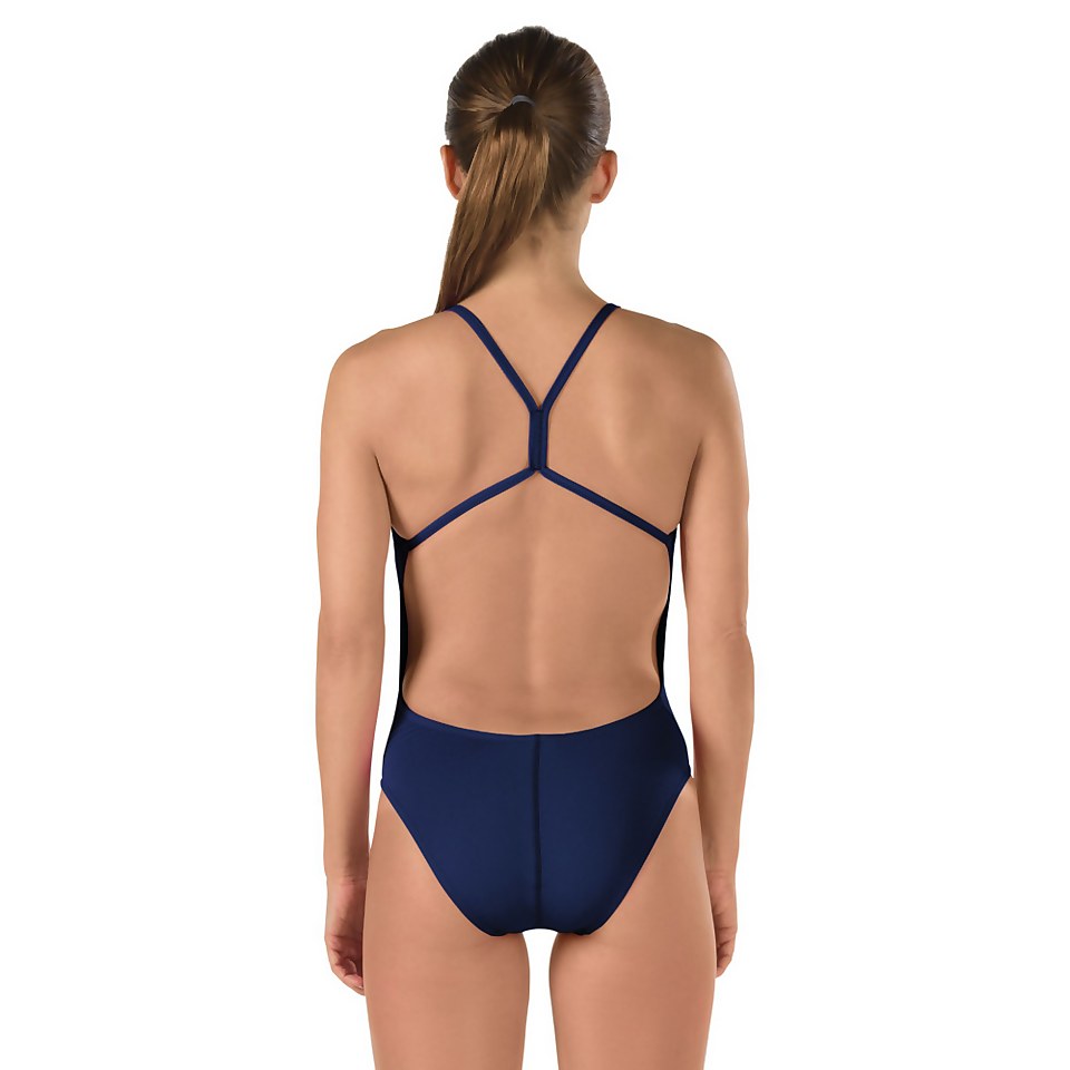 Monopièce The One Back pour femmes, bleu marine