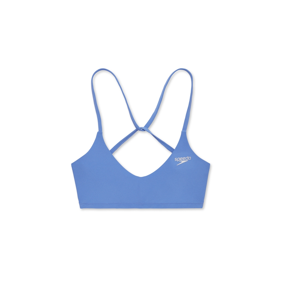 Solid Tie Back Bikini Top