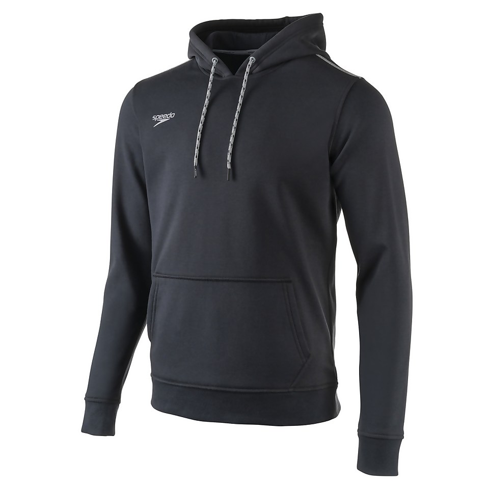 Men's Long Sleeve Hooded Sweatshirt Black