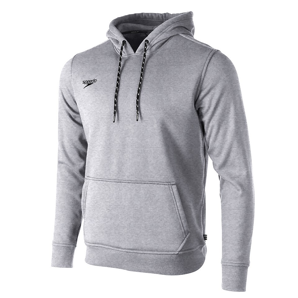 Chandail à capuche manches longues pour hommes, gris
