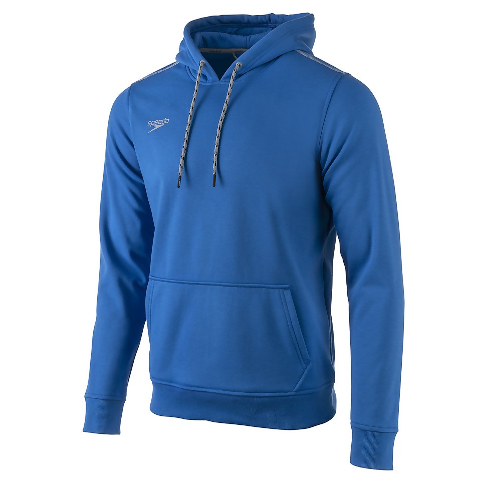 Men's Long Sleeve Hooded Sweatshirt Blue