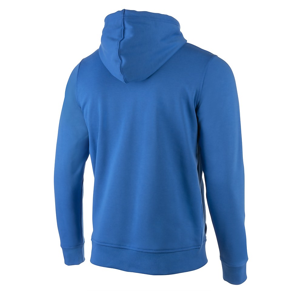 Men's Long Sleeve Hooded Sweatshirt Blue