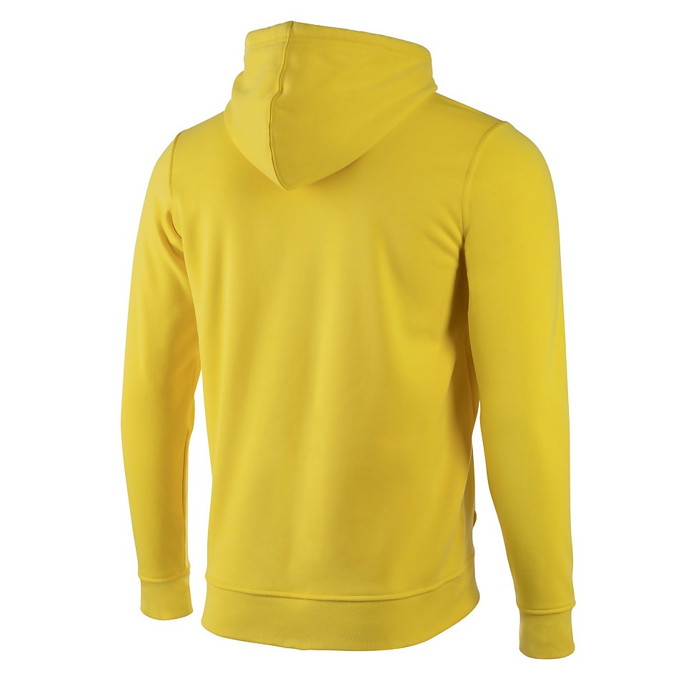 Men's Long Sleeve Hooded Sweatshirt Yellow