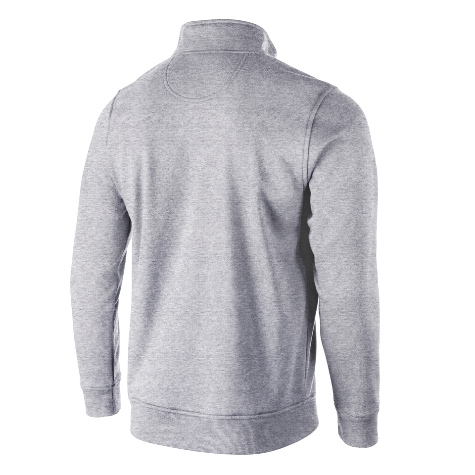 Unisex 1/4 Zip Sweatshirt Gray