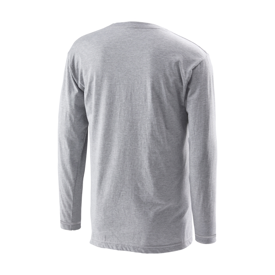 Men's Vintage Logo Long Sleeve Rashguard Gray