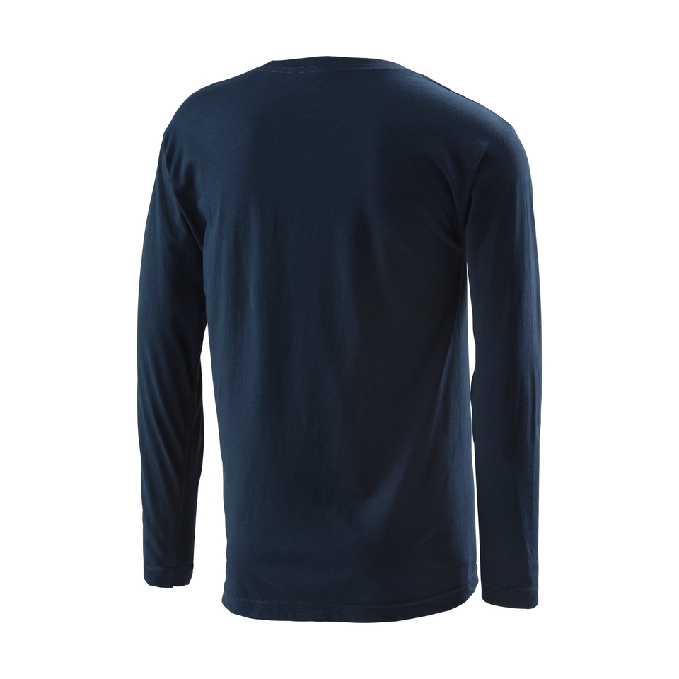 Men's Vintage Logo Long Sleeve Rashguard Blue