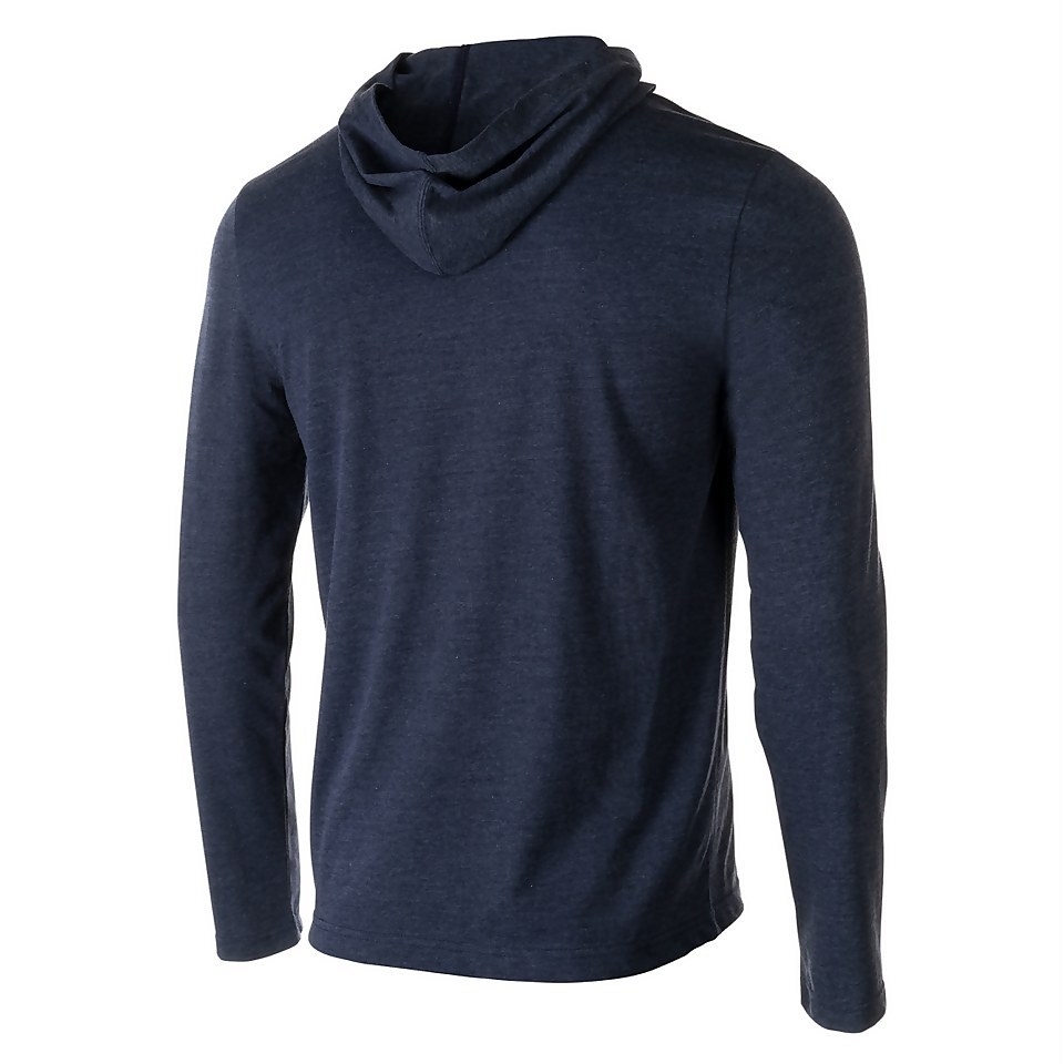 Unisex Long Sleeve Solid Jersey Navy
