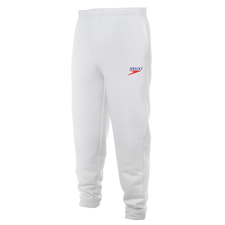 Unisex Vintage Logo Jogger White