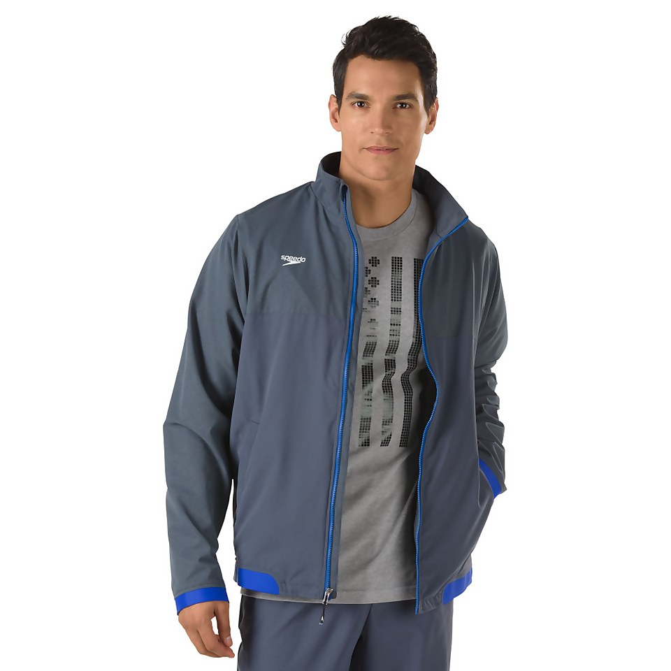 Men's Tech Warm Up Jacket Blue