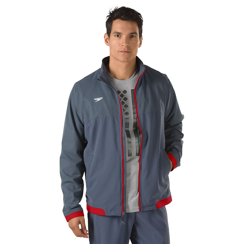 Men's Tech Warm Up Jacket Red