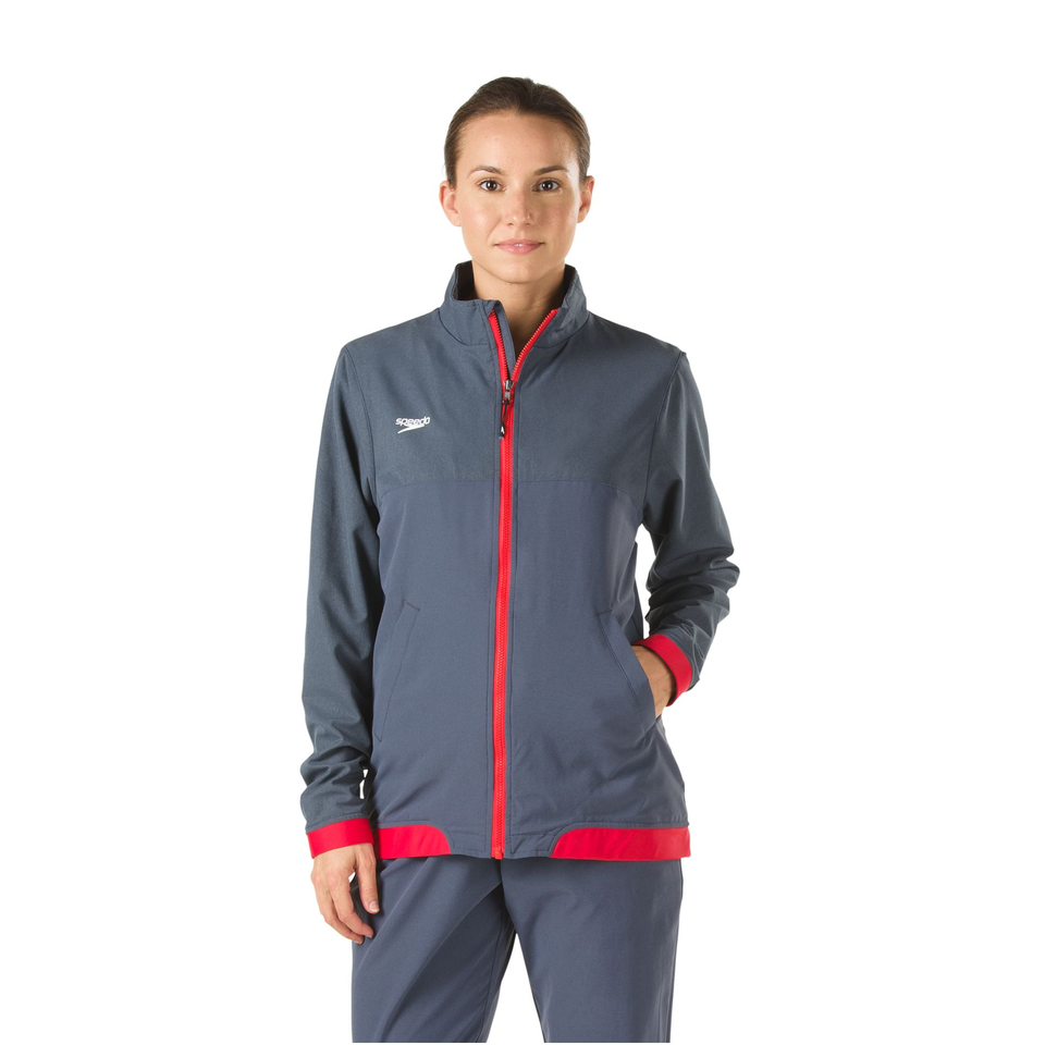 Women's Tech Warm Up Jacket Red