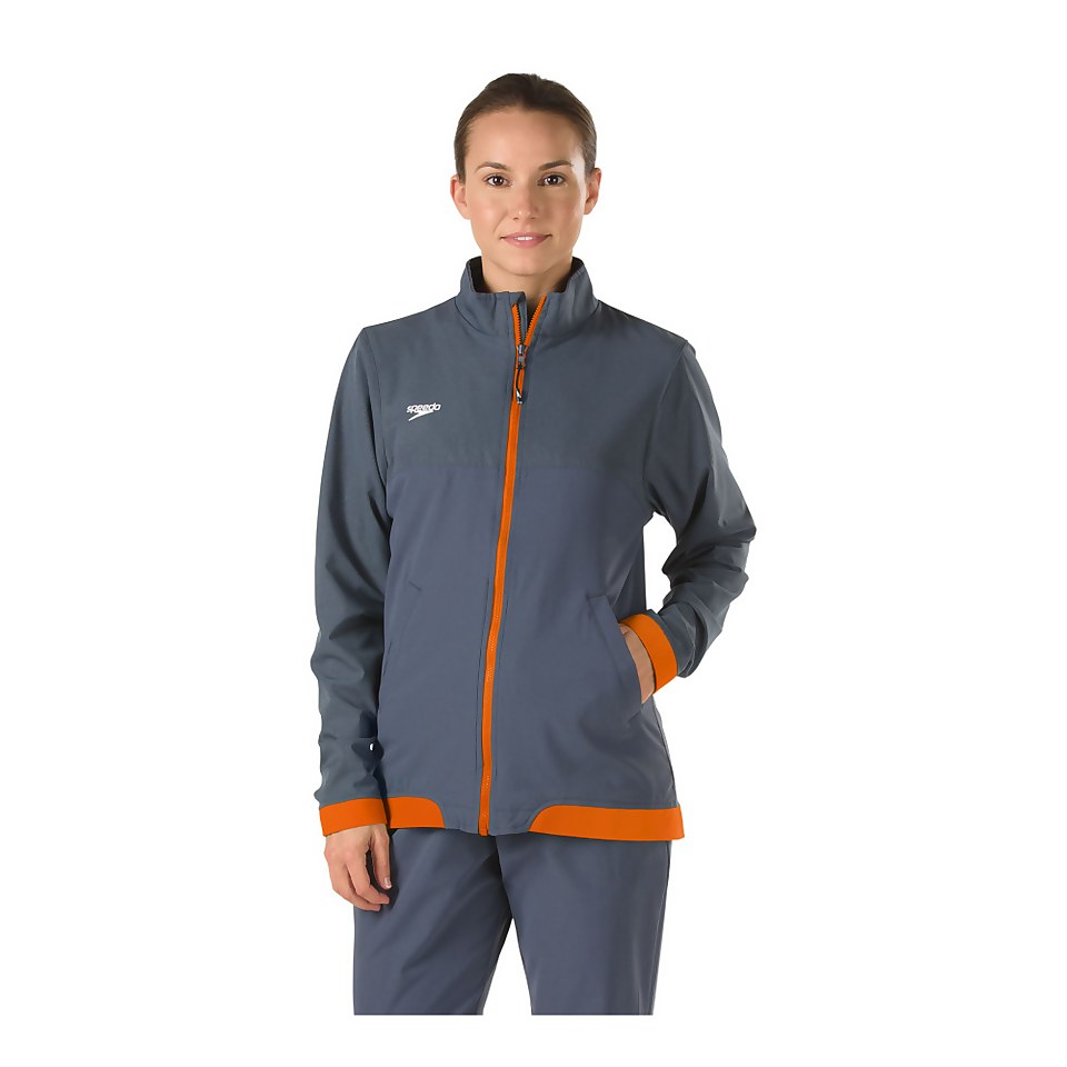 Women's Female Tech Warm Up Jacket Orange
