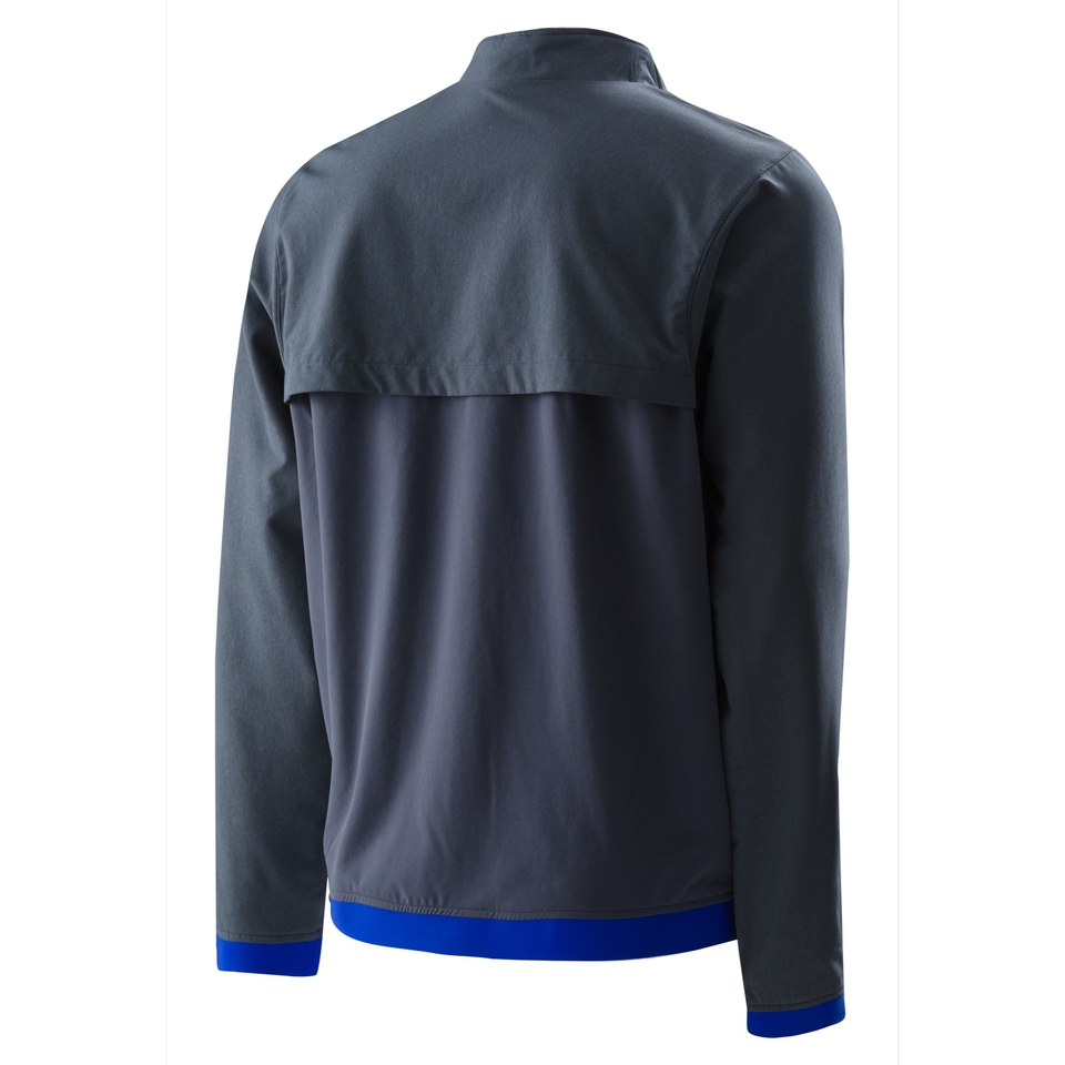 Unisex Youth Tech Warm Up Jacket Blue