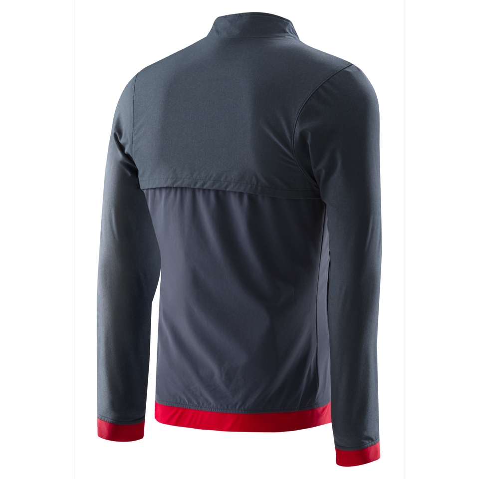 Unisex Youth Tech Warm-Up Jacket Red