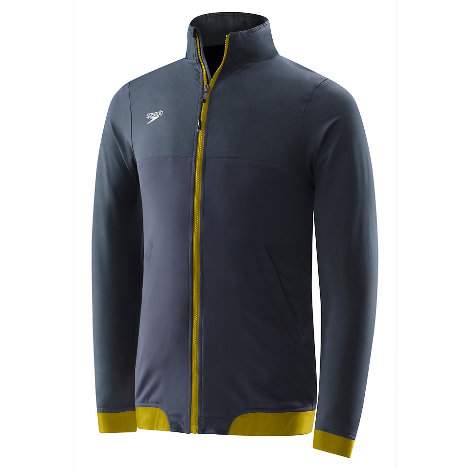 Unisex Youth Tech Warm Up Jacket Yellow