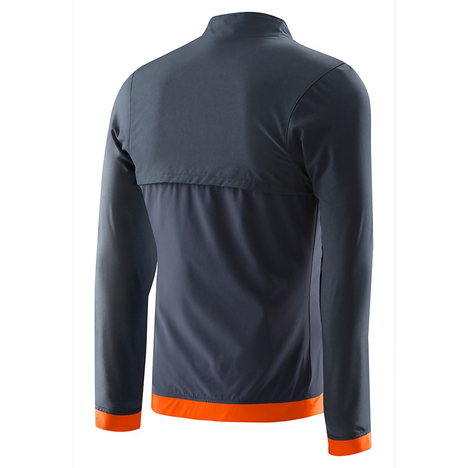 Unisex Youth Tech Warm Up Jacket Orange