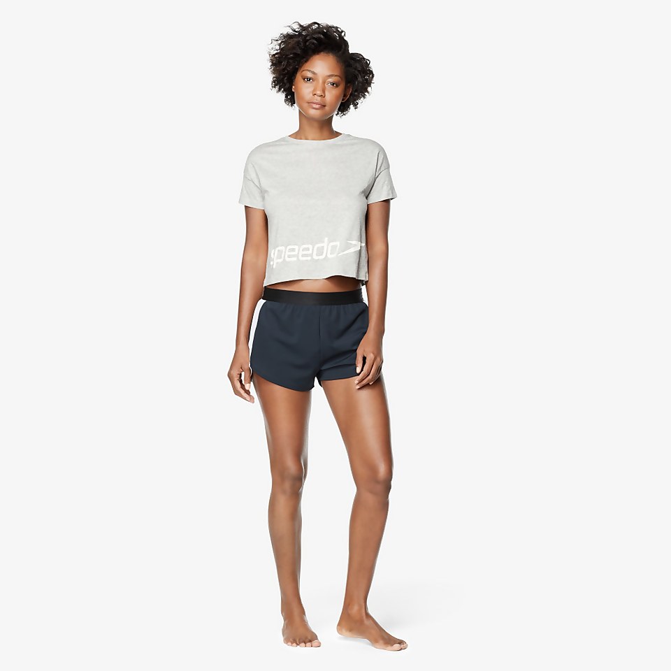 Speedo Logo Cropped Tee