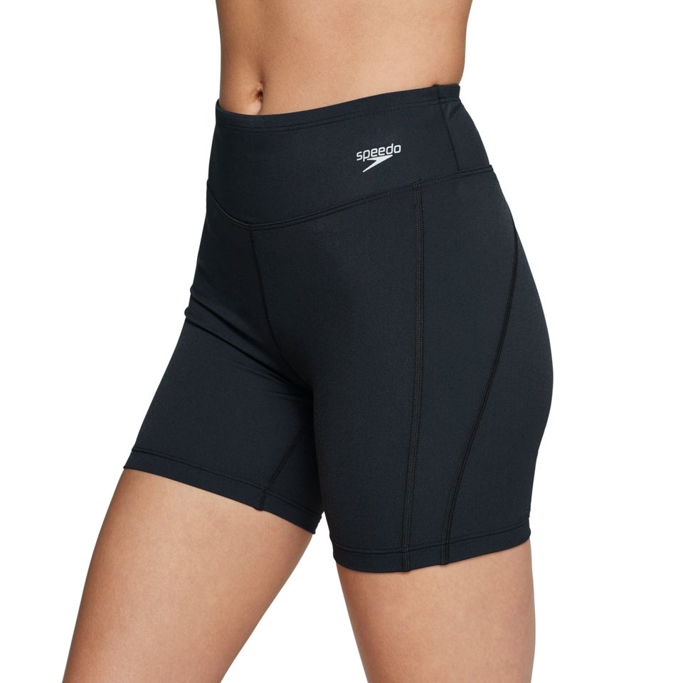 Women s 5 5 Swim Short Black Speedo USA Women s 5 5 Swim Short Black Speedo USA