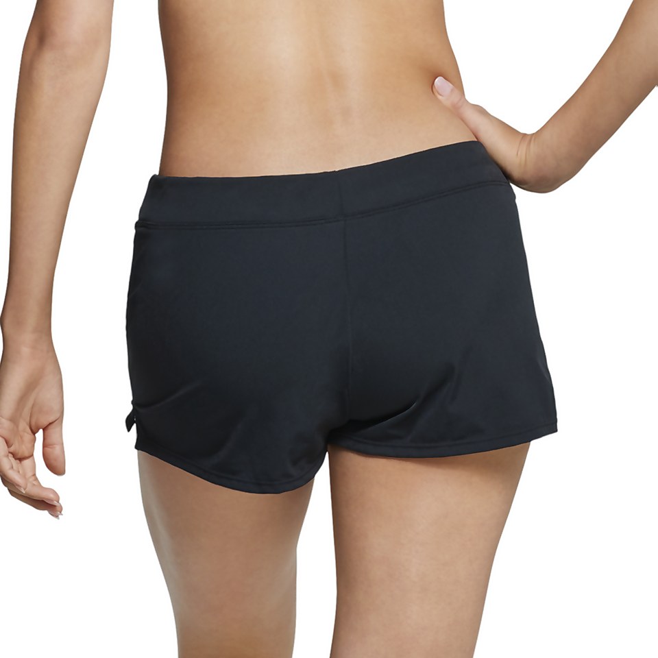 Women's Fitness Swim Shorts Black