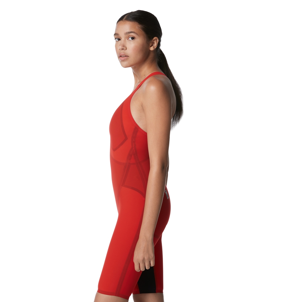 Women's Fastskin LZR Pure Valor Closed Back Kneeskin Orange