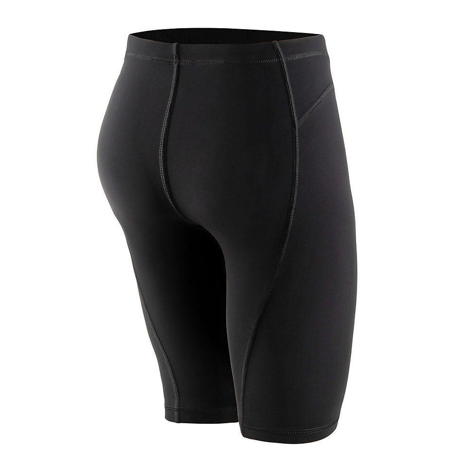 Cuissard de natation Vanquisher pour hommes, noir couleur unie