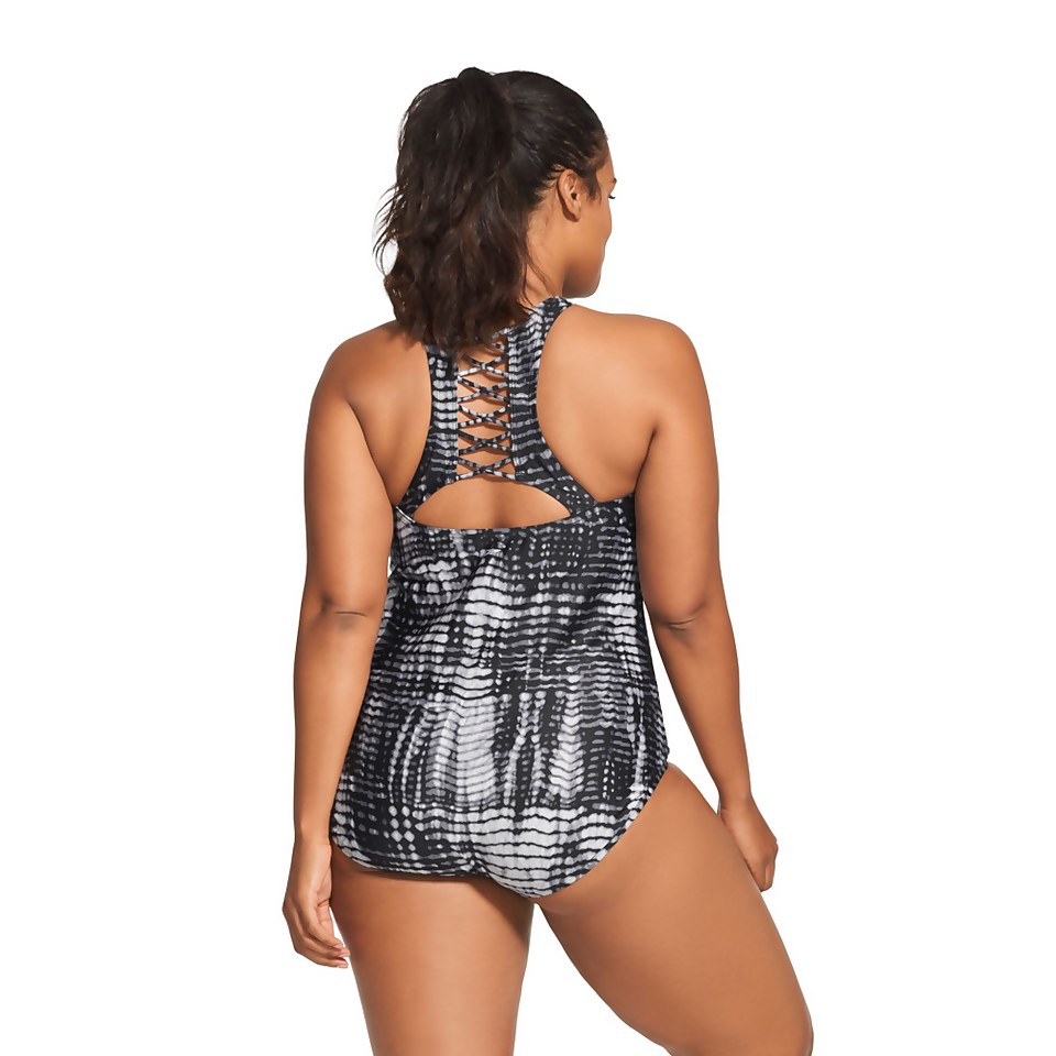 Knotted Crisscross One Piece