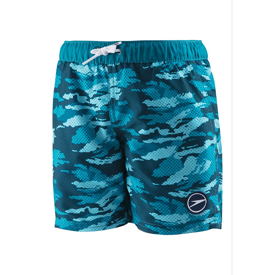 Camo Print Begin To Swim Volley