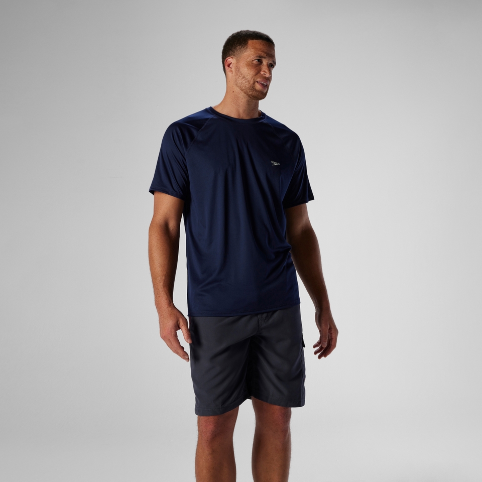 Easy Solid Short Sleeve Swim Rashguard