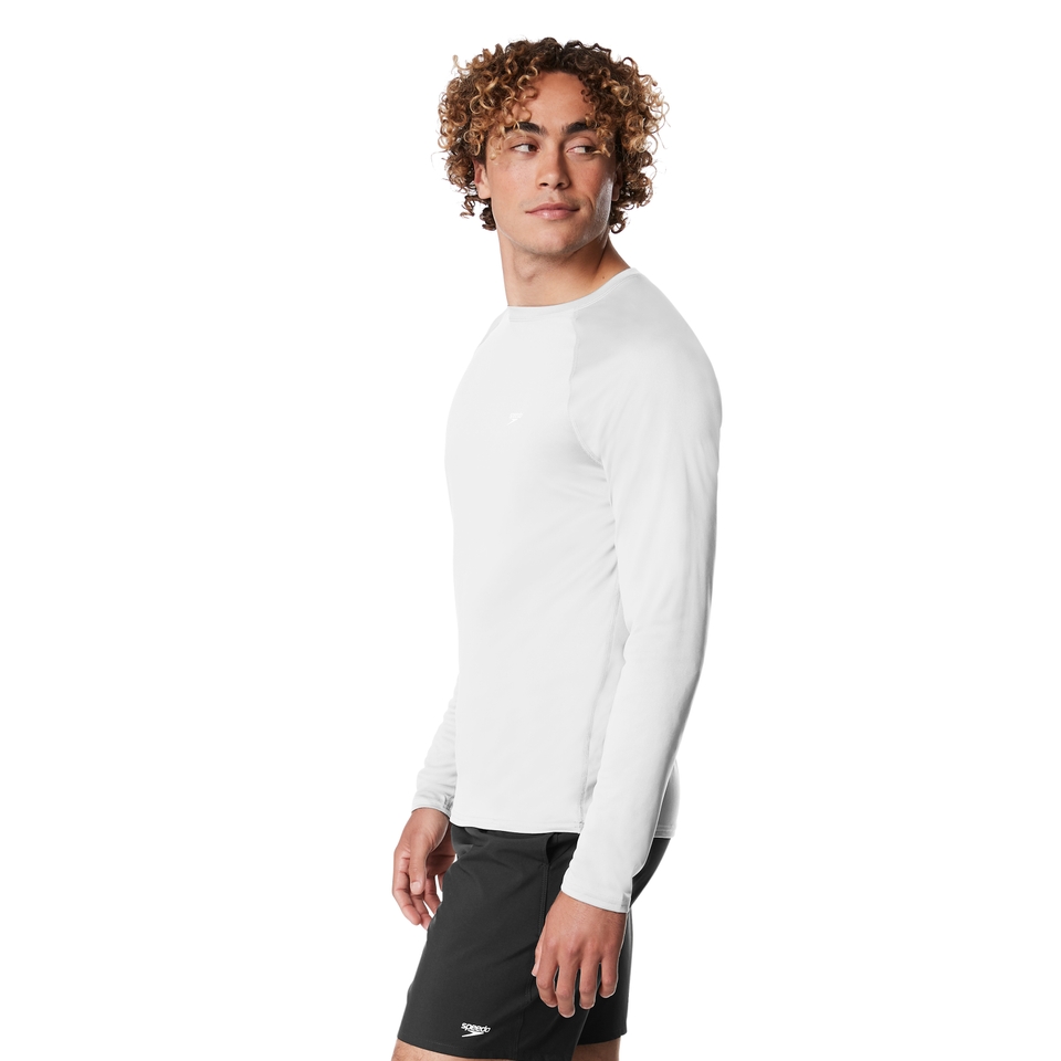 Easy Solid Long Sleeve Swim Rashguard