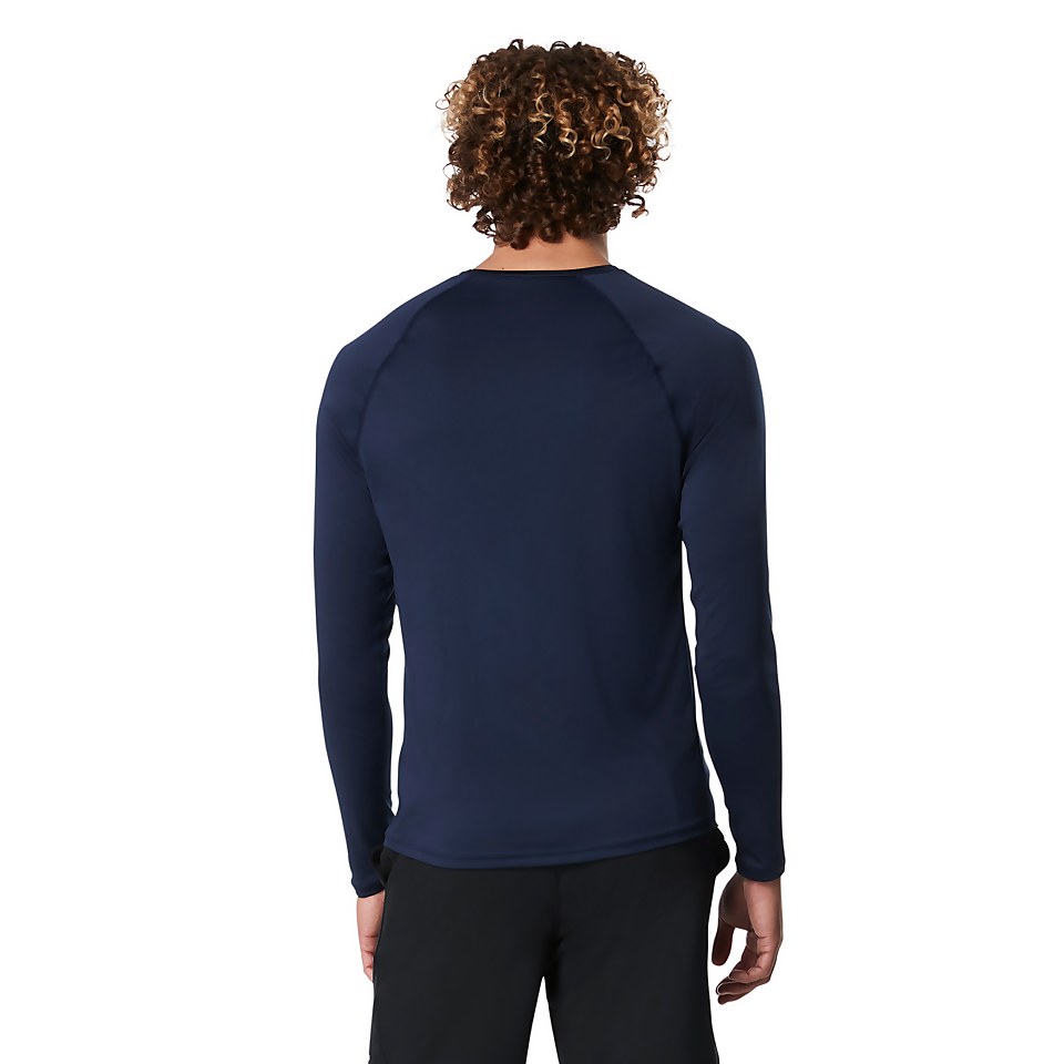 Men's New Easy Long Sleeve Granite Rashguard Navy