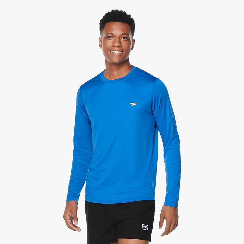 Graphic Long Sleeve Swim Rashguard